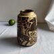 Danish Vase Brutalist Ceramic Bornholm Marianne Starck Michael Andersen