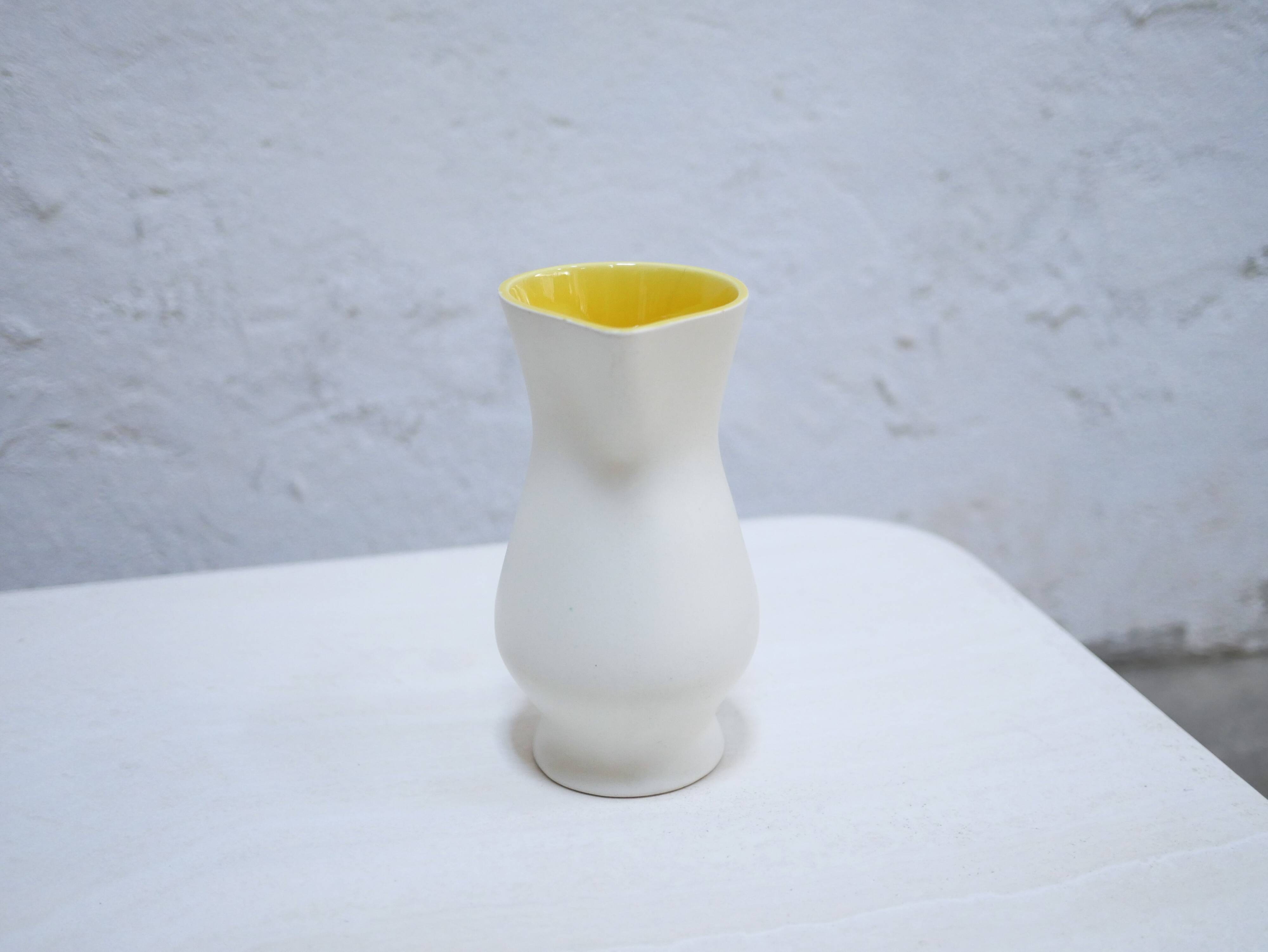 Vintage ceramic pitcher by the Saint Clément France factory