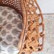 Emmanuelle chair Peacock vintage rattan