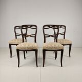 Set of four Black Forest dining chairs by Horrix