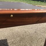 Double art deco mahogany desk