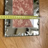 Vintage beveled mirror frame