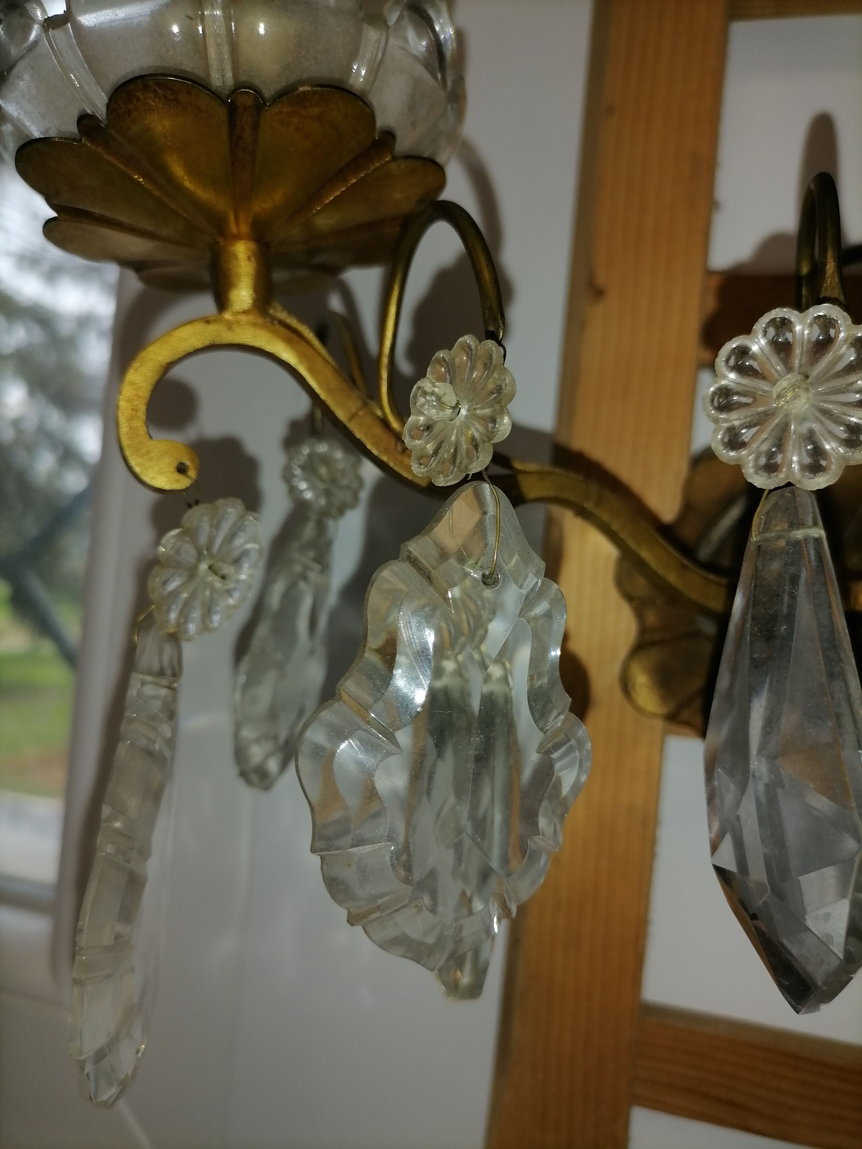 Pair of wall lamps