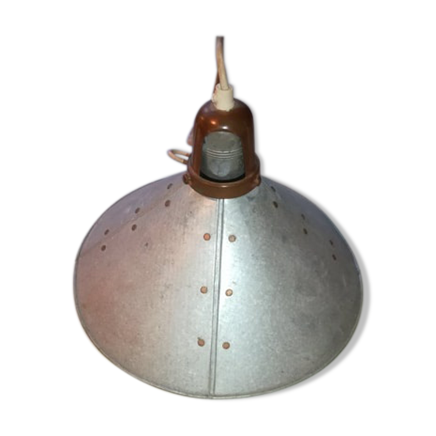 Industrial zinc hanging