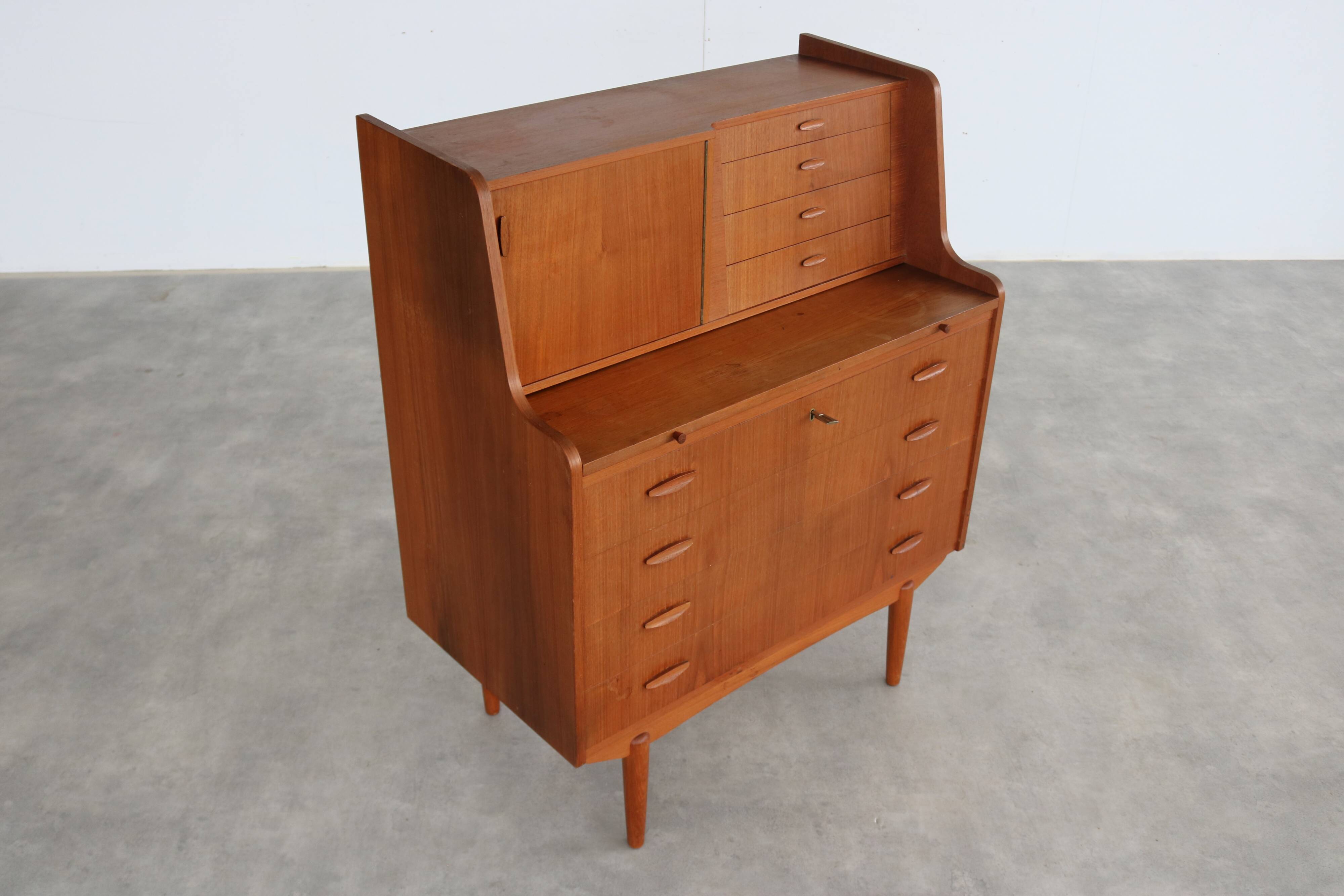secrétaire vintage | coiffeuse | teck | années 1960 | danois
