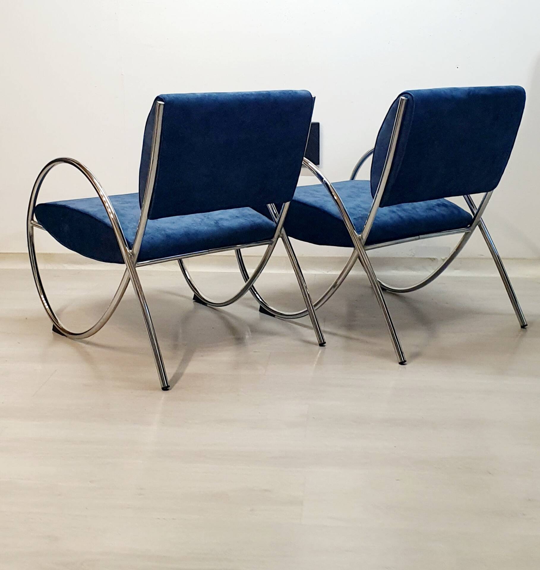 Bauhaus style armchairs from the 80s