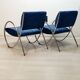 Bauhaus style armchairs from the 80s