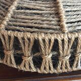 Vintage rope pendant lamp