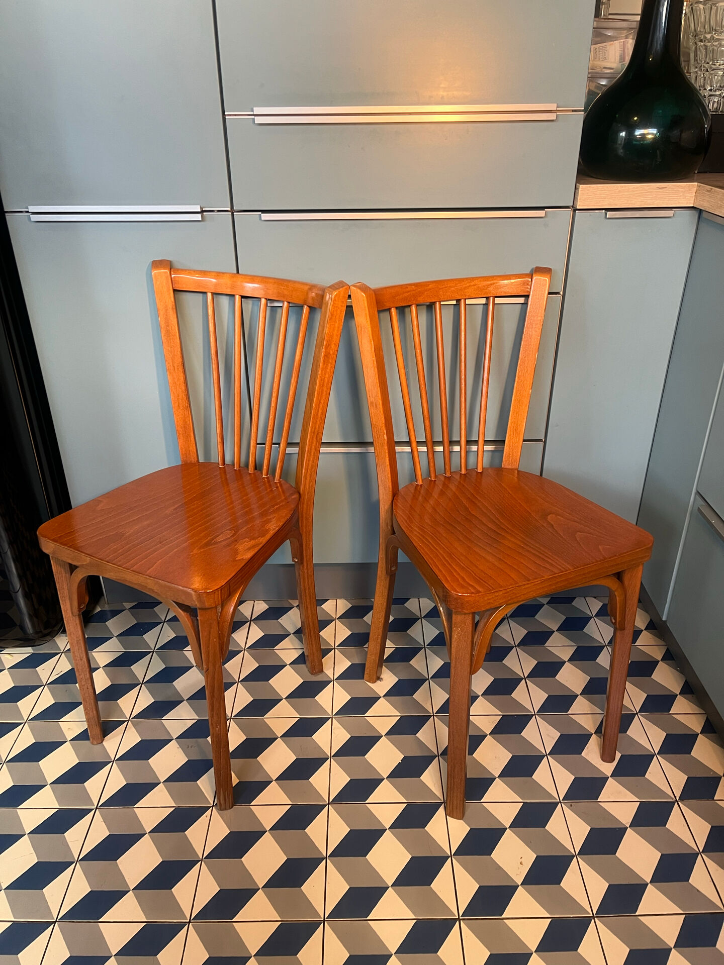Pair of Baumann 53 chairs