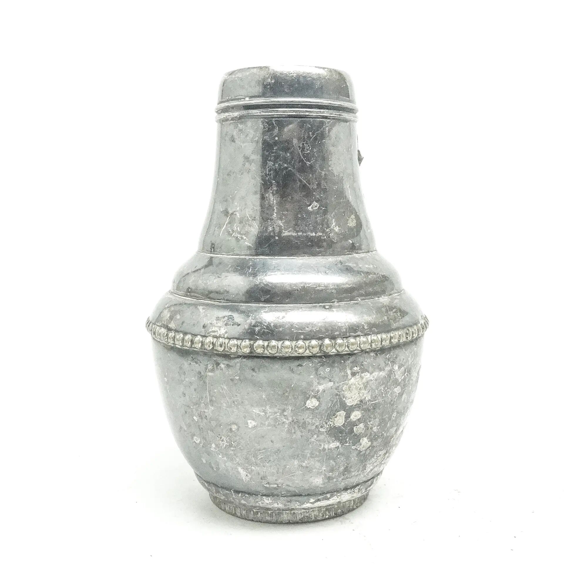 Art Deco vase, silver-plated brass, Sweden, 1930s
