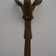 Ornements frontons bronze oiseaux ancien