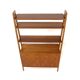 Bibliothèque scandinave  "Tema" en teck Möbel-Ikea Suède 1960