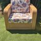 Fauteuils club design rotin