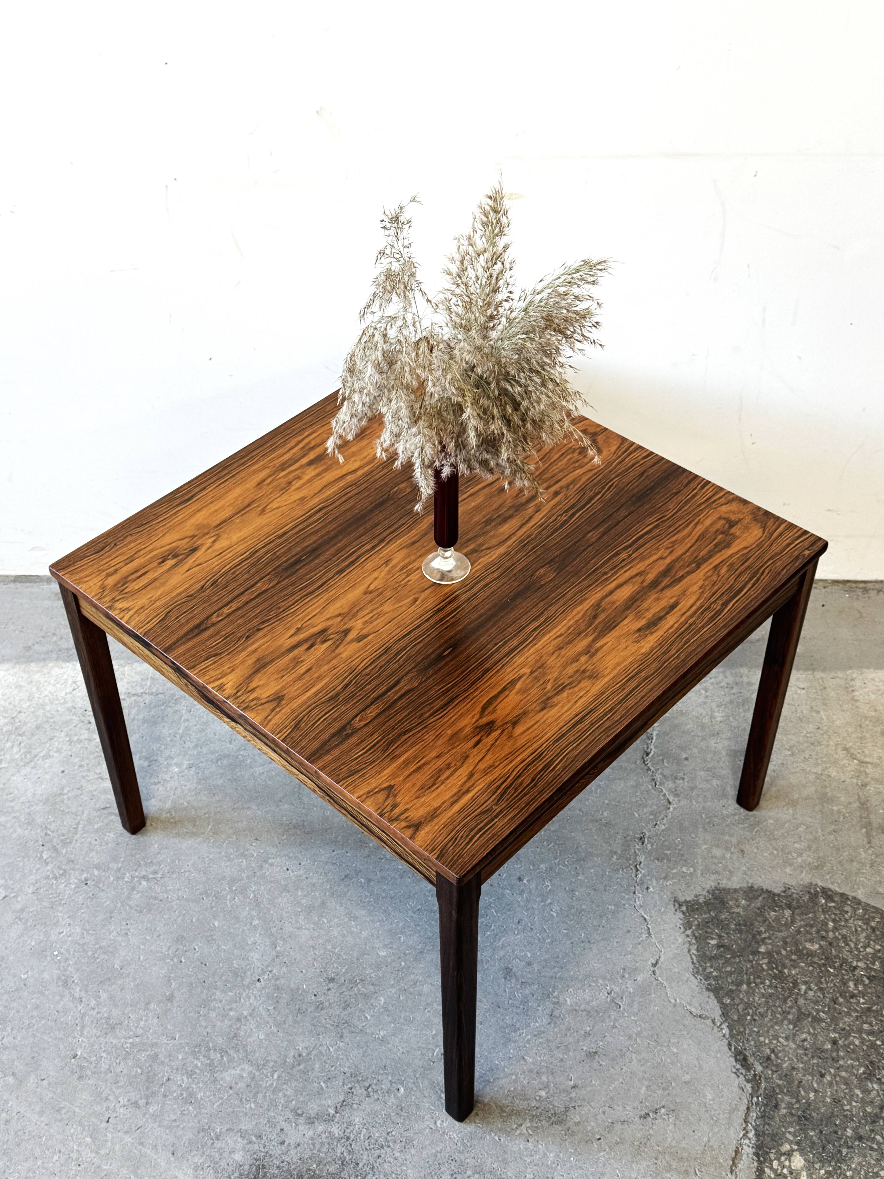 Rosewood Coffee Table, Denmark 1960s/1970s, VNTG, Mid-C Modern