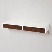Set of 2 DD01 Bergeijk wall systems/bedside tables by Martin Visser for Spectrum from the 1960s