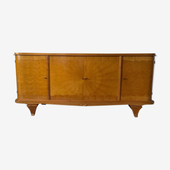 Art Deco sideboard in ash veneer from the 1930s