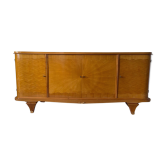 Art Deco sideboard in ash veneer from the 1930s