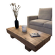 Solid oak coffee table