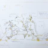 DELAROZIERE François (1963) Boeuf de manège, 2008. Original lithograph signed