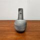 Minimalist pottery vase from a mid-century German workshop by Fritz Van Daalen, 1960s.