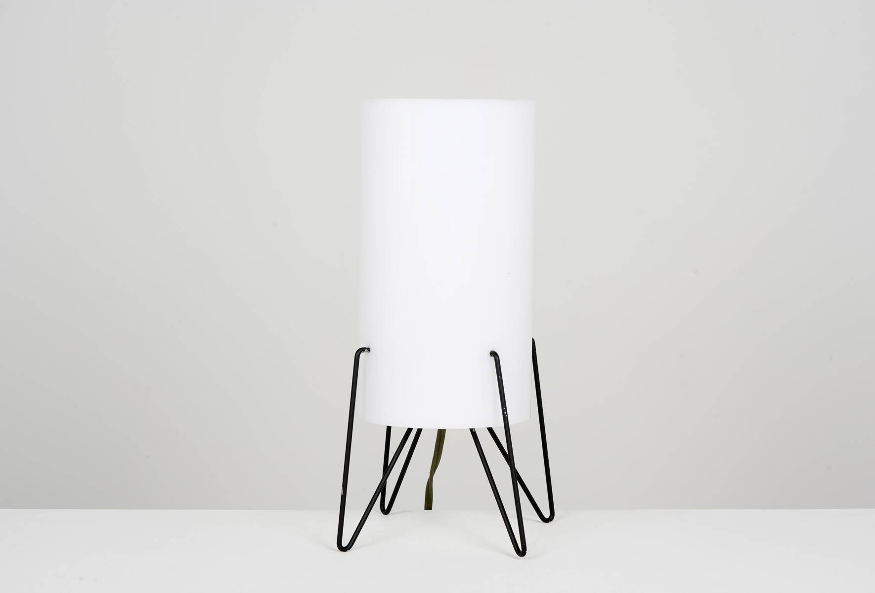 Lampe Italienne en perspex circa 1950