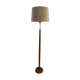 Lampadaire mi-siècle en teck et laiton Falkenbergs Belysning Suède, années 1960