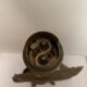 Vintage lamp base, artist creation from the 70s