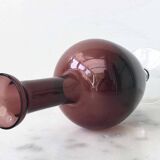 Italian blown glass carafe