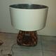 Large earthenware lamp from the 70s