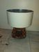 Large earthenware lamp from the 70s