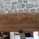 Renovated Art Deco oak wardrobe