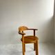 Set of 4 wooden chairs from the 1970s