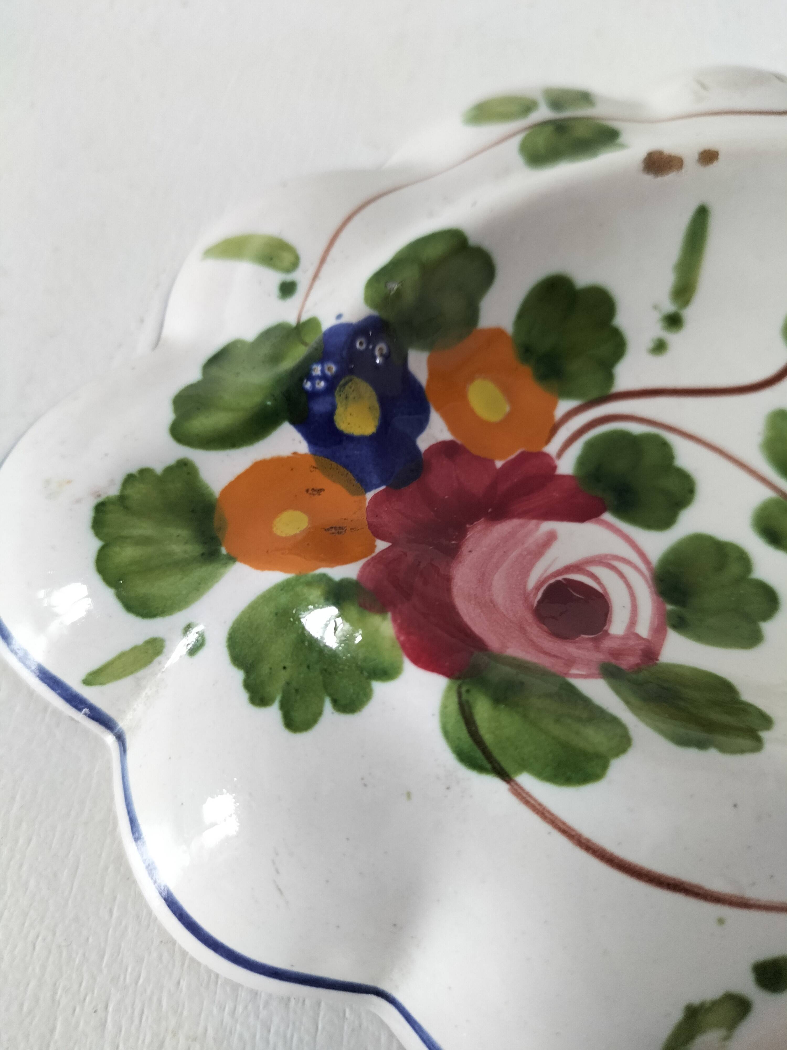 Italian ceramic soap dish
