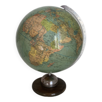 Globe vintage 1961 terrestre Dietrich Reimer Berlin - 45 cm