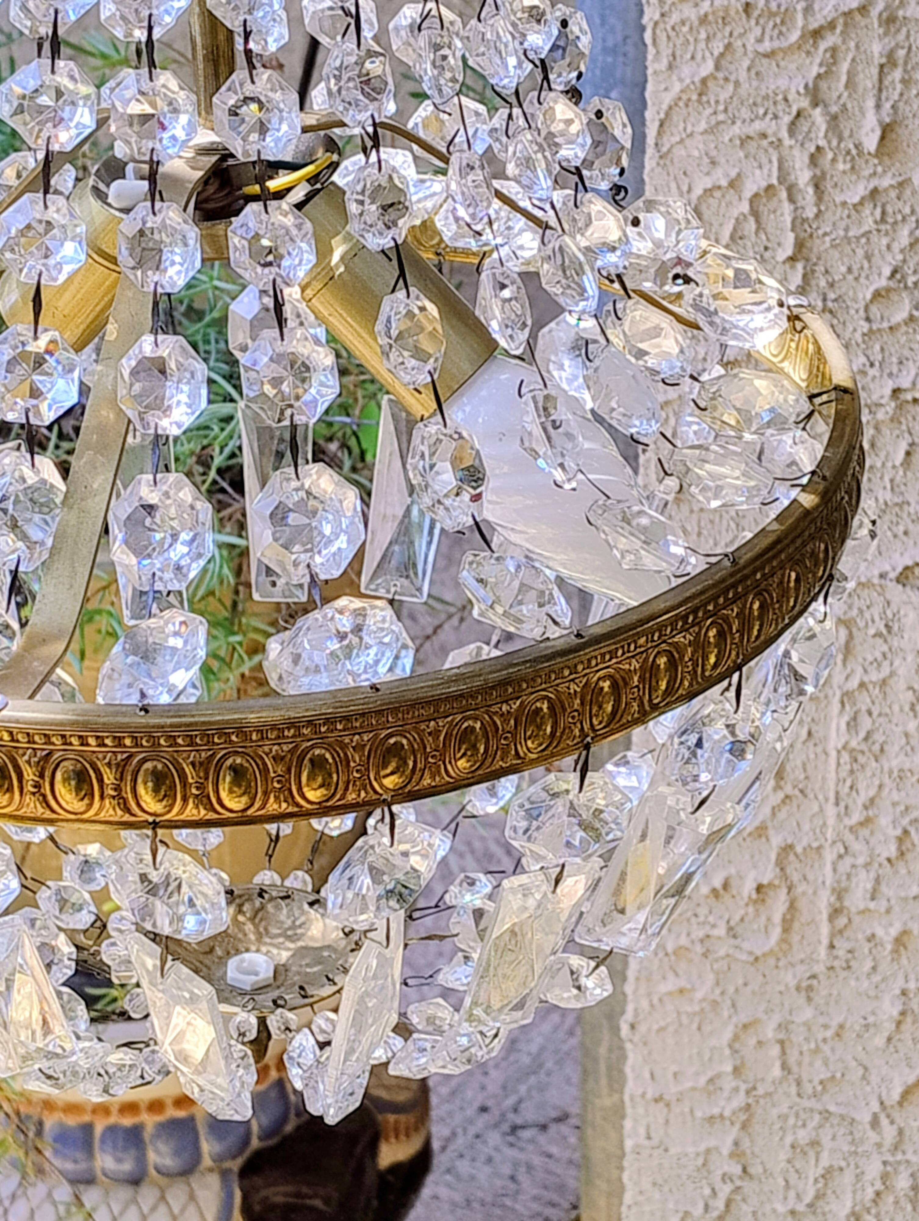 Lustre montgolfière