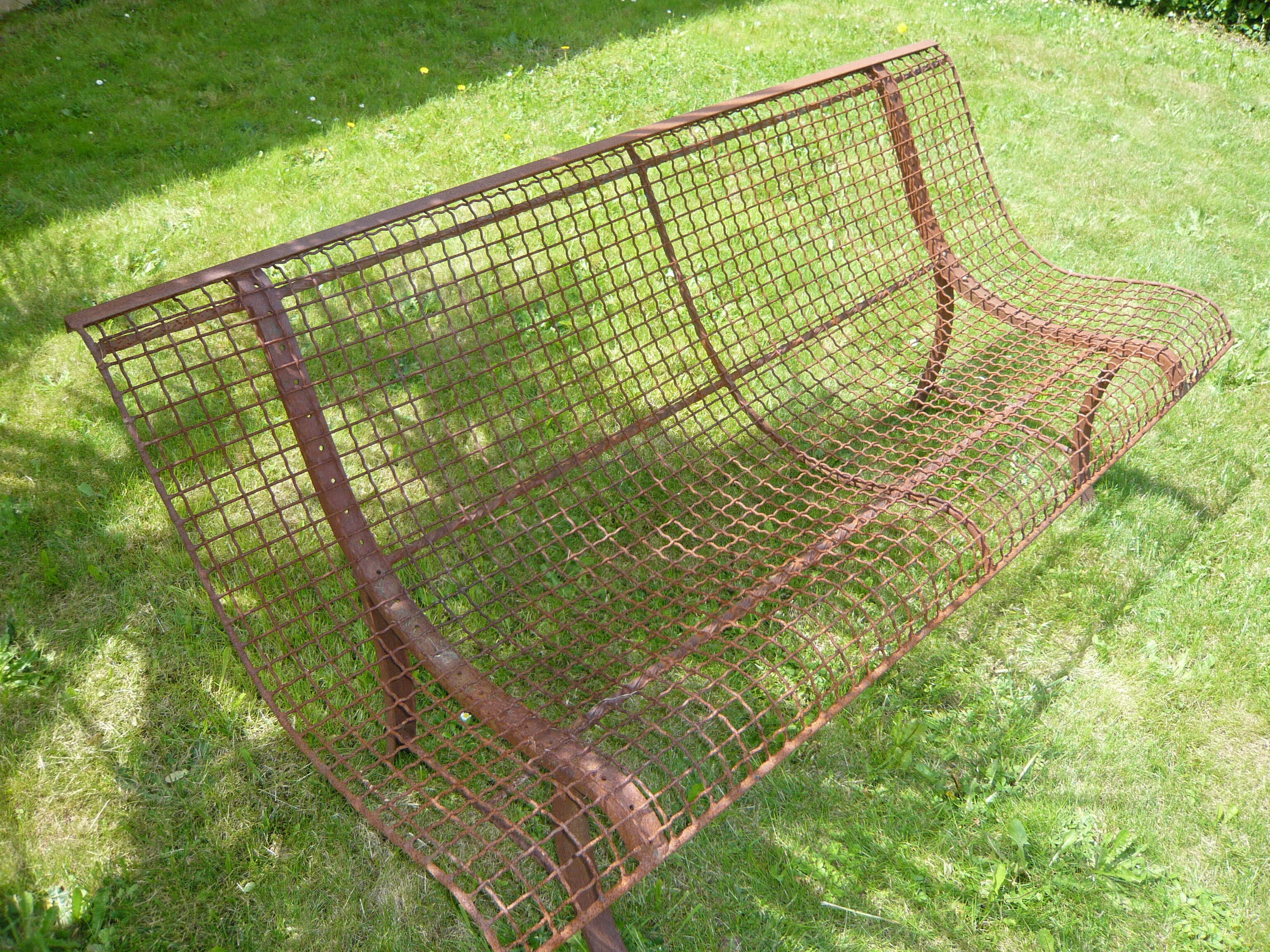 Vintage garden bench