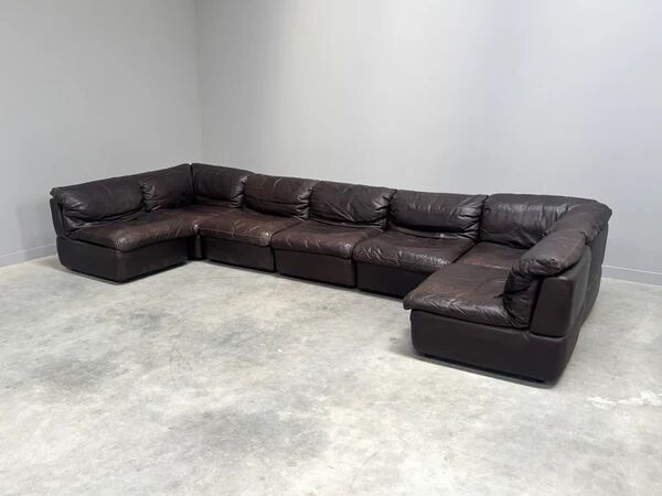 Large modular sofa by Rolf Benz, 1970s