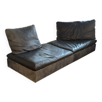 Saba Limes Leather Sofa