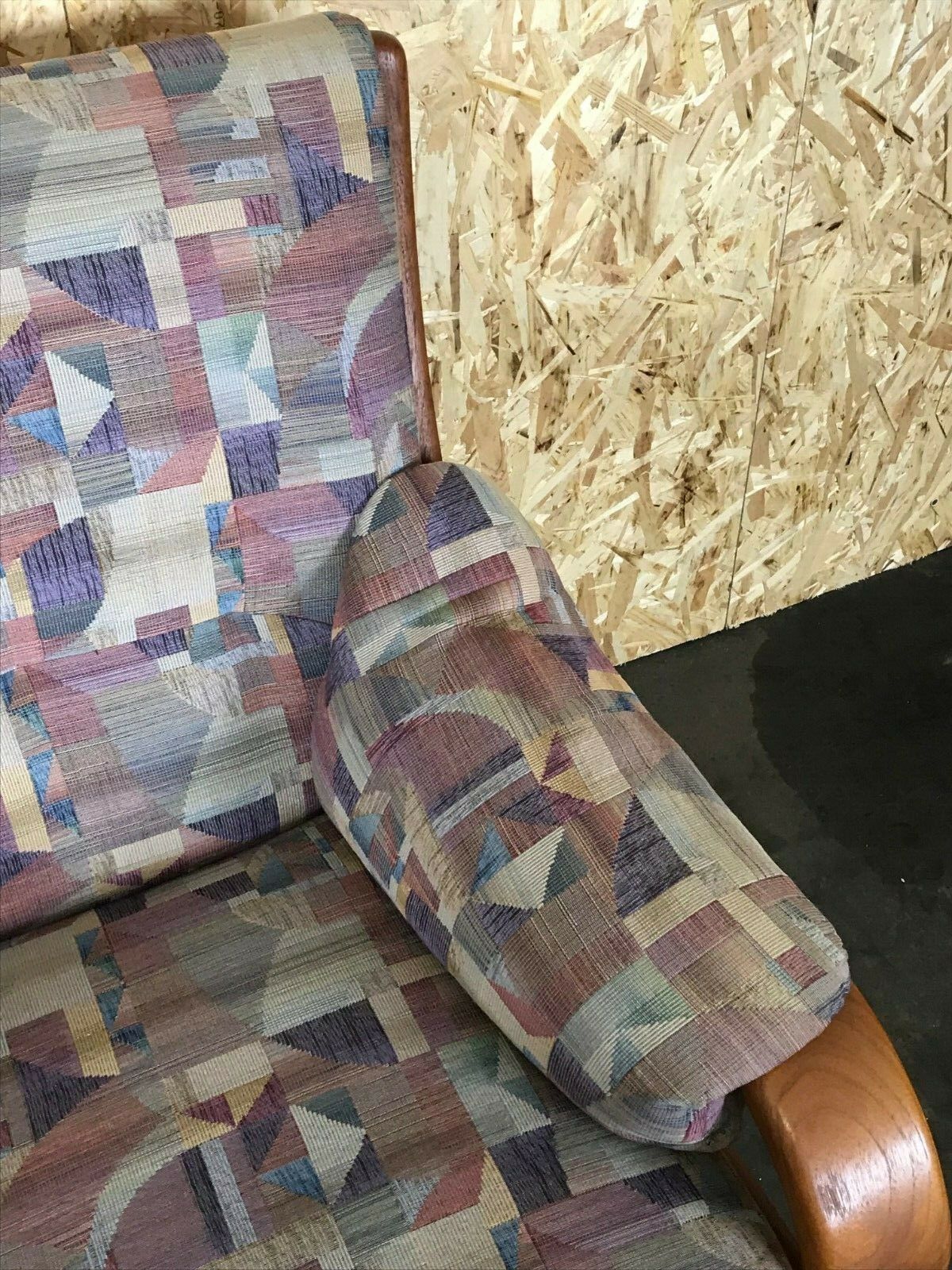 2x 60s 70s Teak Easy Chair Olsen & Laursen Danish Design Denmark