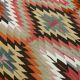 Turkish Handmade Vintage Anatolian Kilim 170 cm x 214 cm
