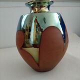 Vase art déco en terre cuite