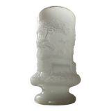 Large Art Deco opaline vase