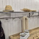 Old train coat rack