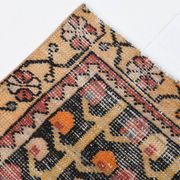 3x6 Shades Of Red & Black Handmade Wool Classic Vintage Rug, 100x179Cm