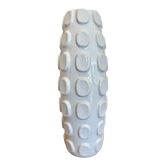Vase organique en céramique blanc