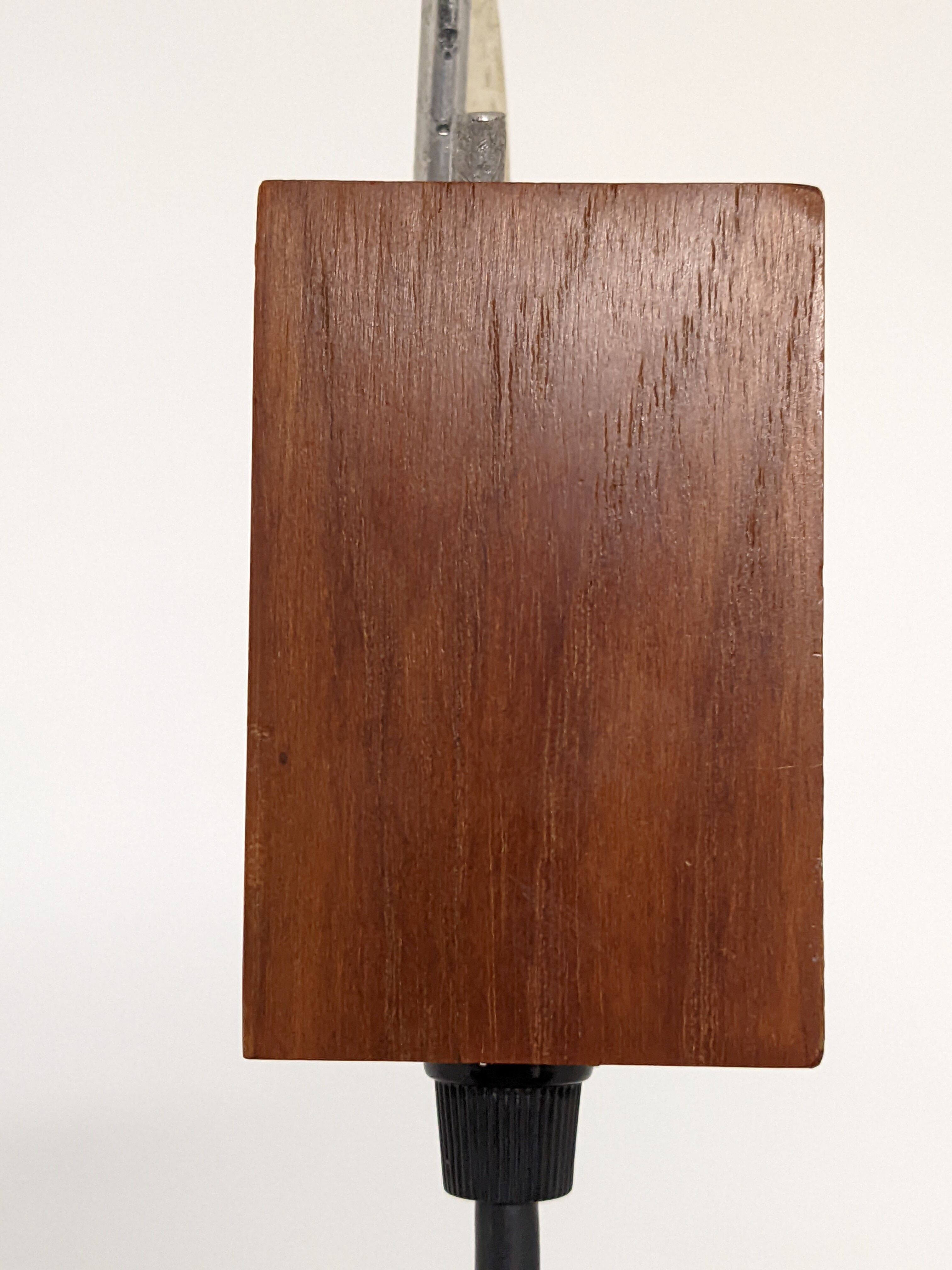 Teak and perspex suspension from the 50s/60s