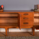 Enfilade en teck 1960s par Jentique