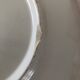 Antique earthenware dish from Luneville China Keller and Guerin 1889 "Chaillot de Vercor"
