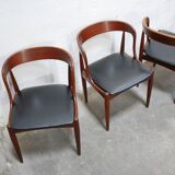 Scandinavian teak chair by J. Andersen for Uldum Mobelfabrik