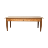 Oak farm table
